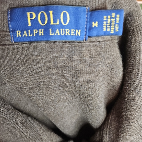 Mens Ralph Lauren Pullover Brown Medium - Picture 7 of 7